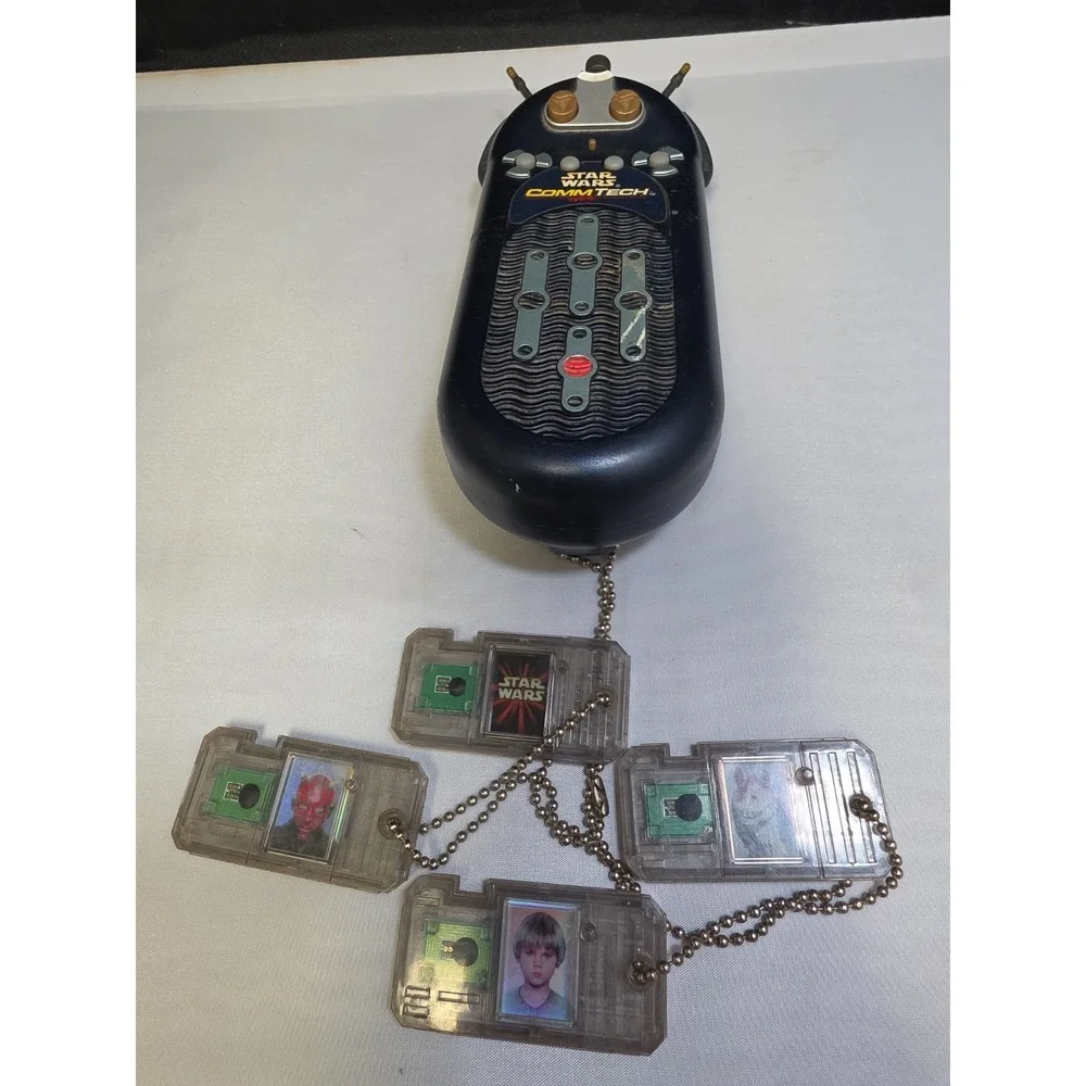 Hasbro Star Wars Episode 1 - Commtech Reader - With 4 Chips